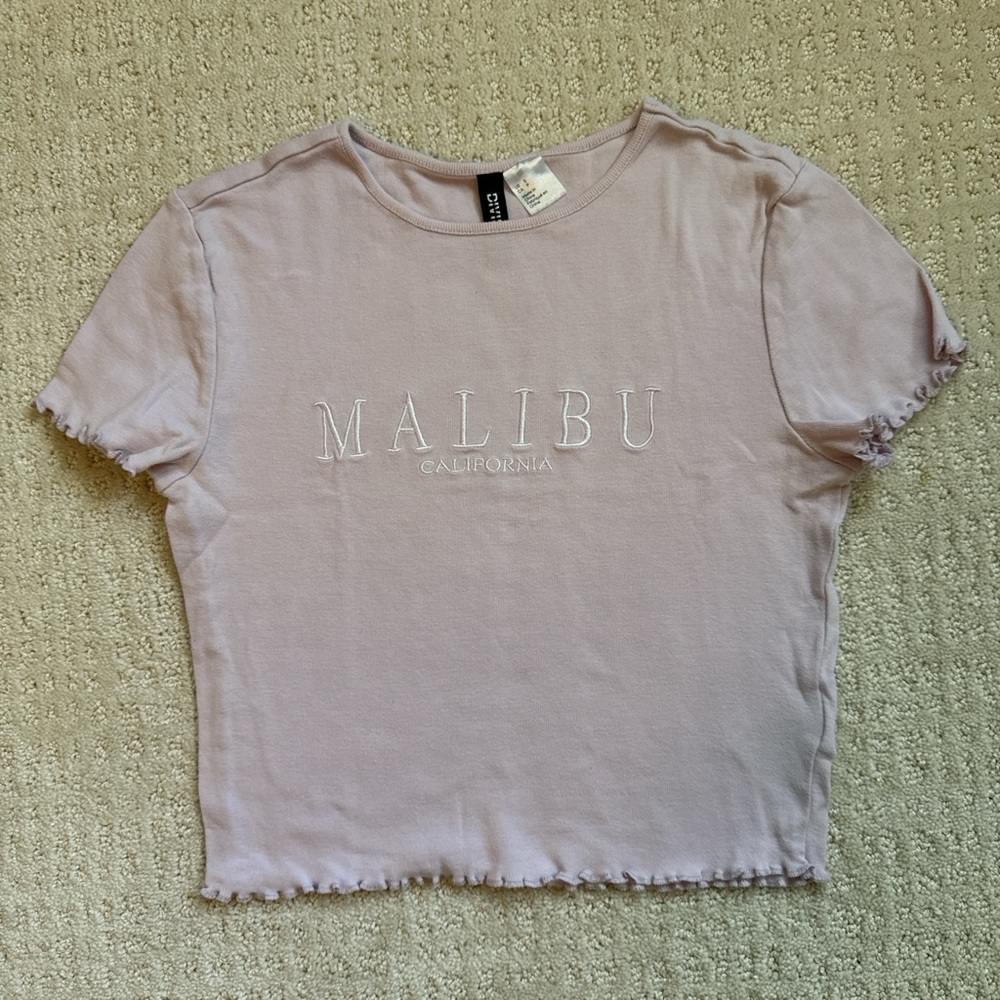 H&M Light Purple Malibu Tee